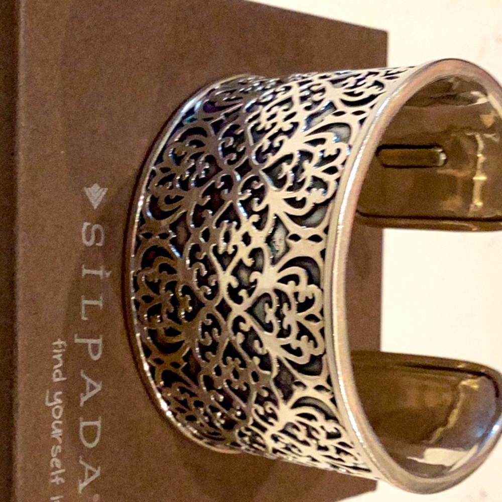 Silpada Sterling Silver cuff bracelet